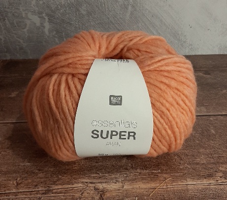 Rico Essentials Super Aran 50g - Peach